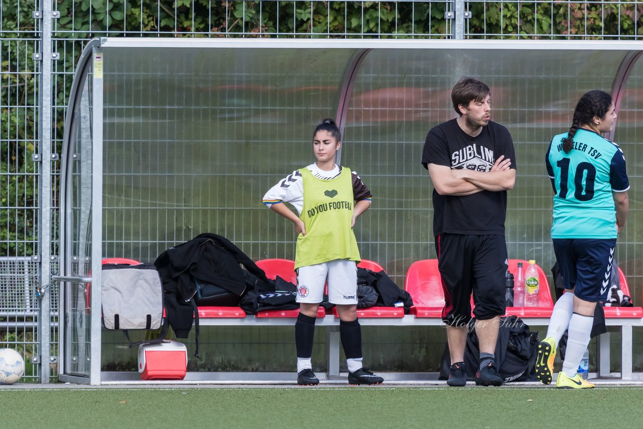 Bild 293 - B-Juniorinnen Wedel - St. Pauli : Ergebnis: 1:2